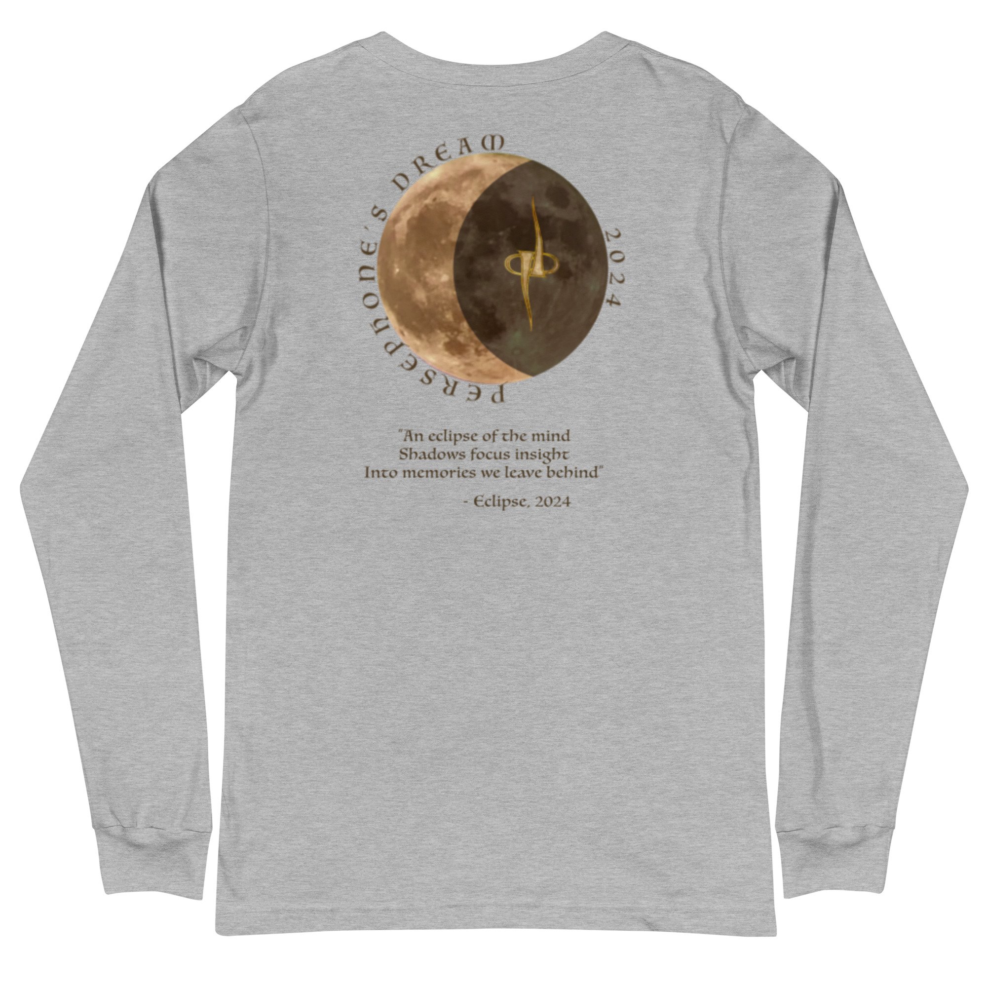 Persephone's Dream "Eclipse" Unisex Long Sleeve Tee - Image 2