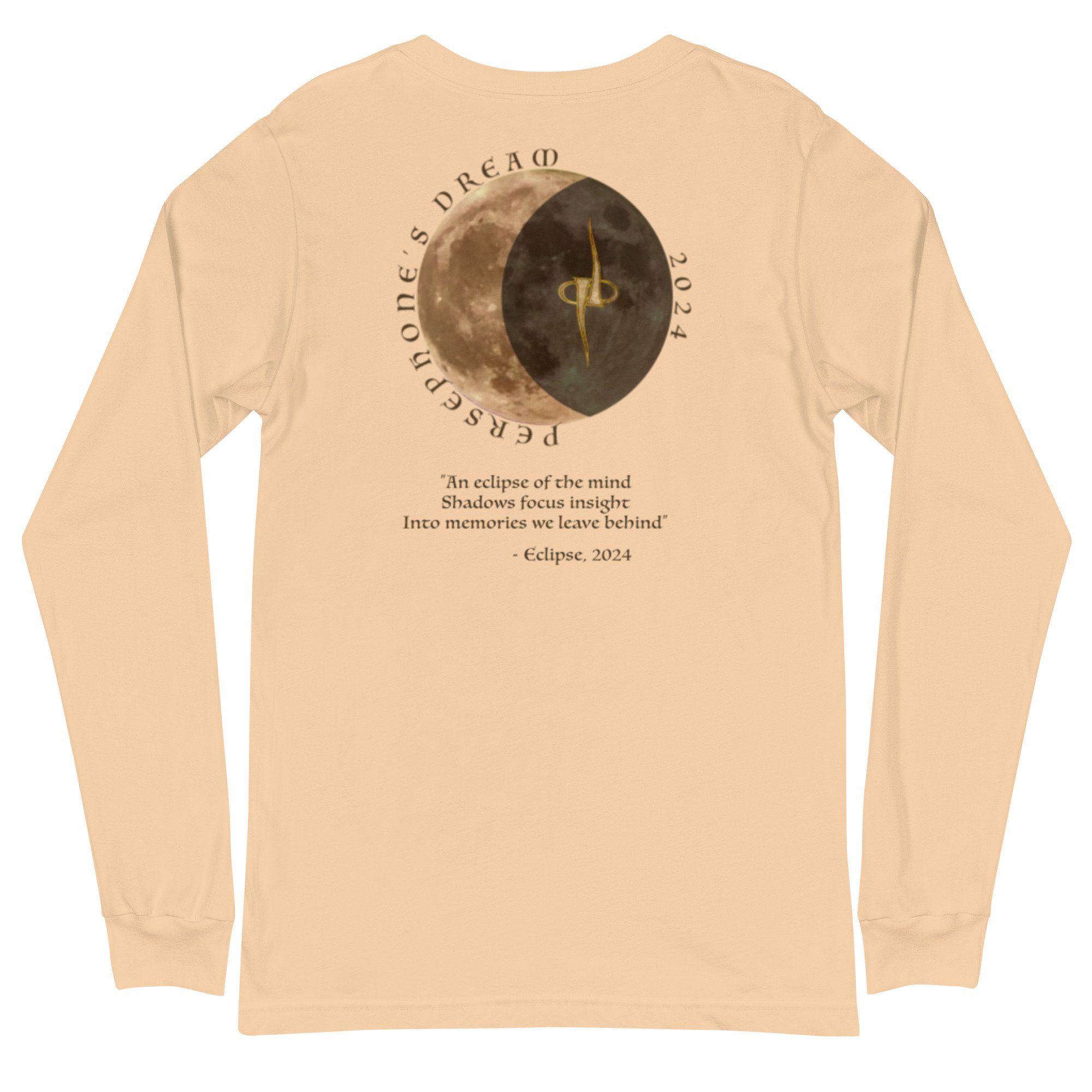 Persephone's Dream "Eclipse" Unisex Long Sleeve Tee - Image 3