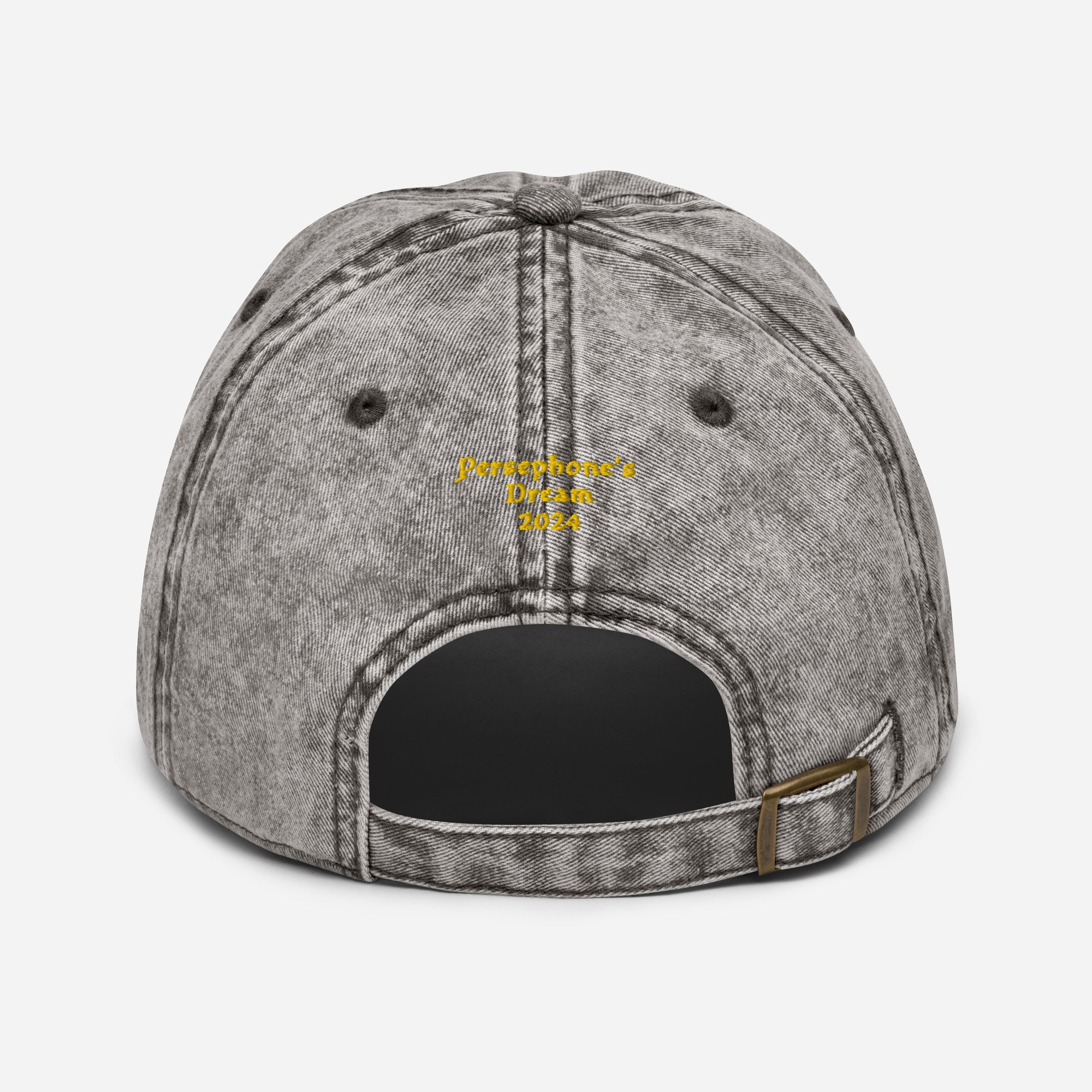 Persephone's Dream Vintage Cotton Twill Cap - Image 4