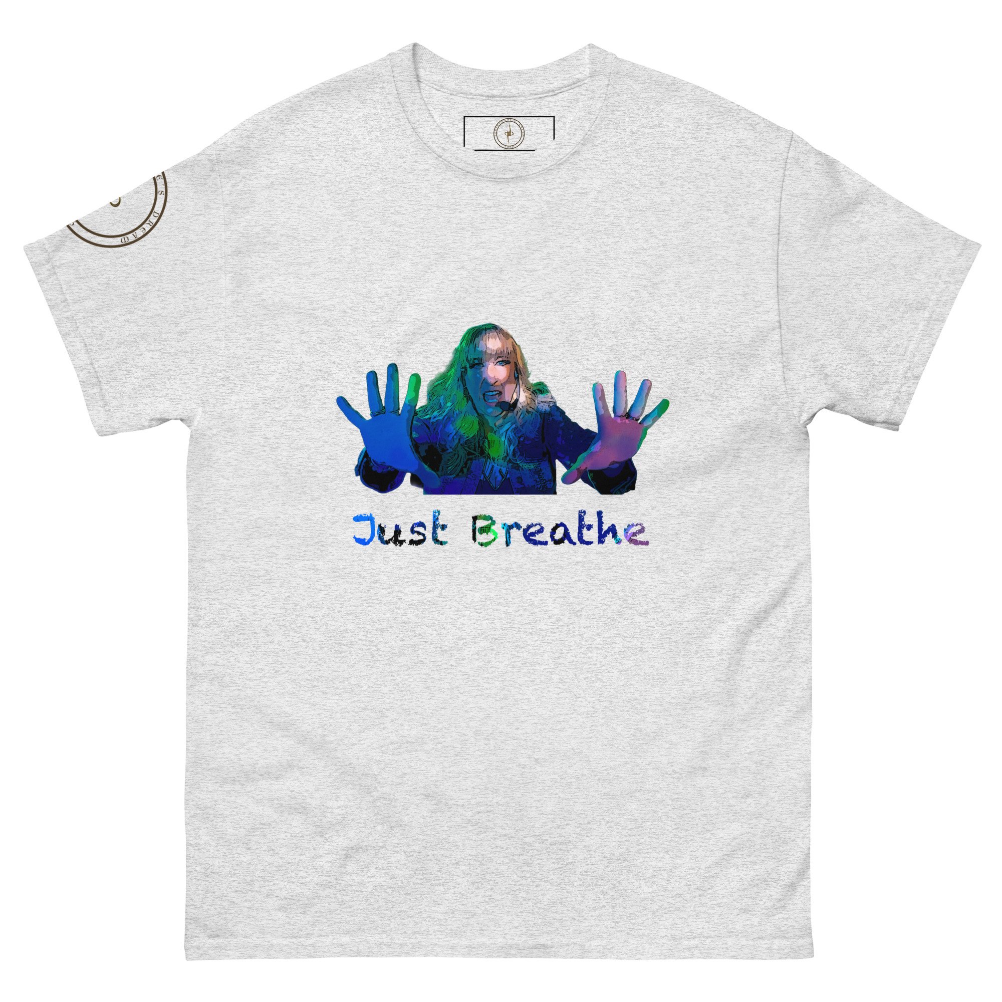 Persephone's Dream "Just Breathe" Unisex Classic Tee - Light Colored - Image 13