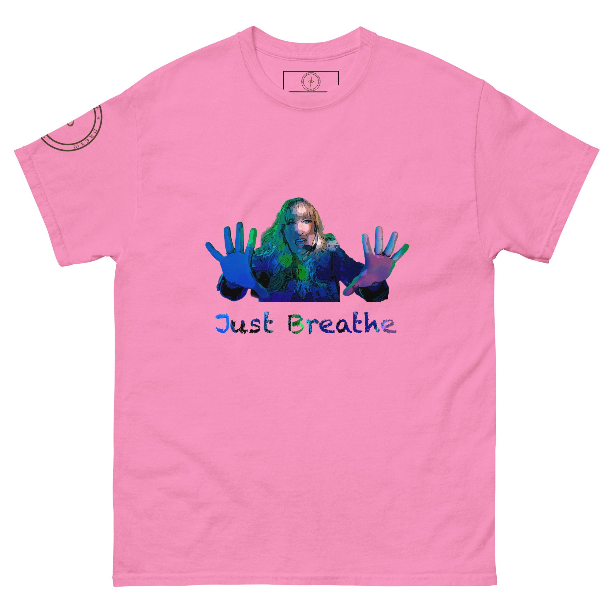 Persephone's Dream "Just Breathe" Unisex Classic Tee - Light Colored - Image 3