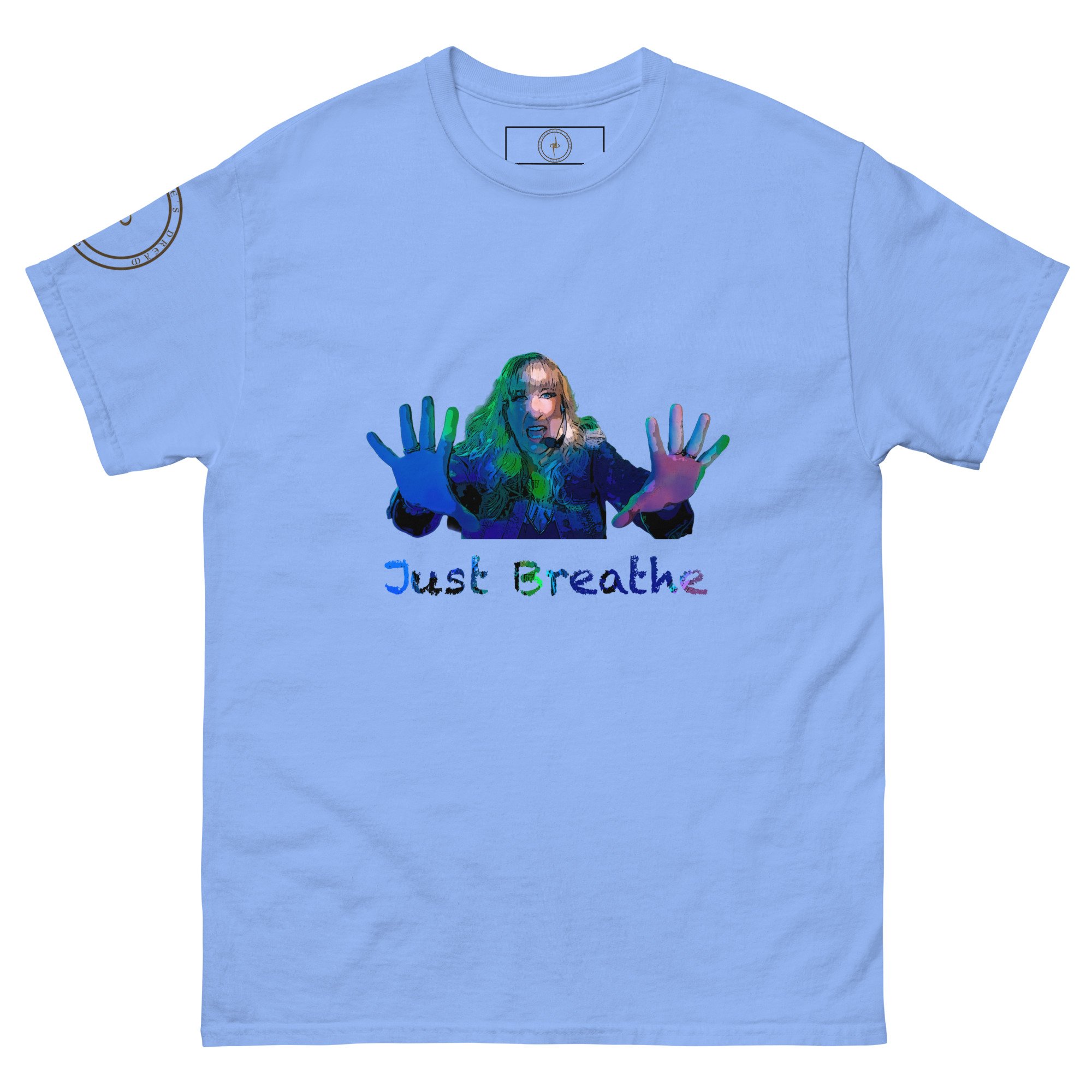 Persephone's Dream "Just Breathe" Unisex Classic Tee - Light Colored - Image 5
