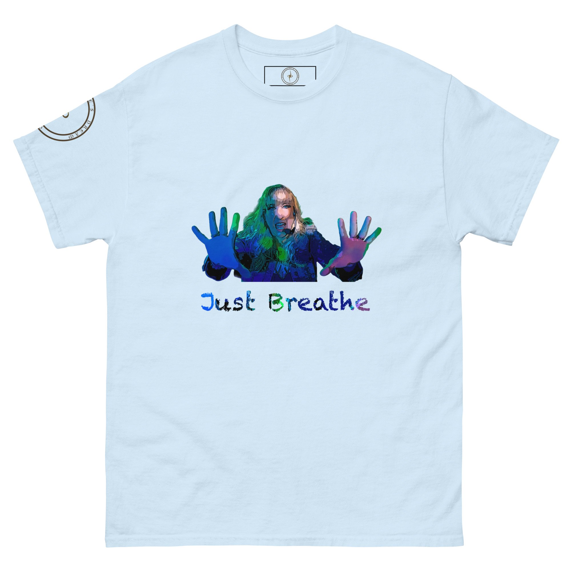 Persephone's Dream "Just Breathe" Unisex Classic Tee - Light Colored - Image 11