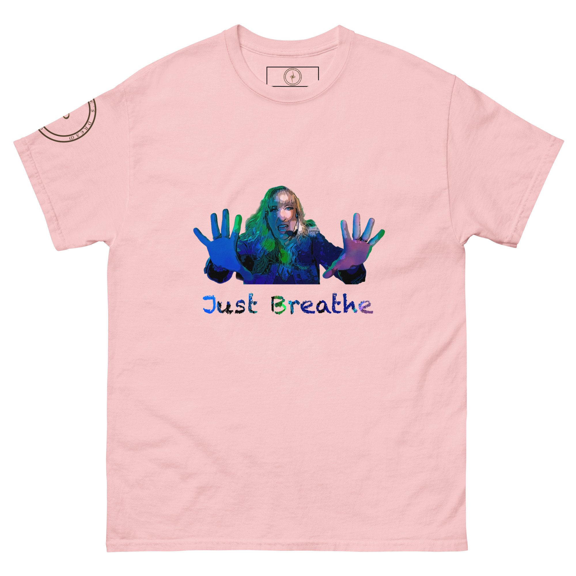 Persephone's Dream "Just Breathe" Unisex Classic Tee - Light Colored - Image 9