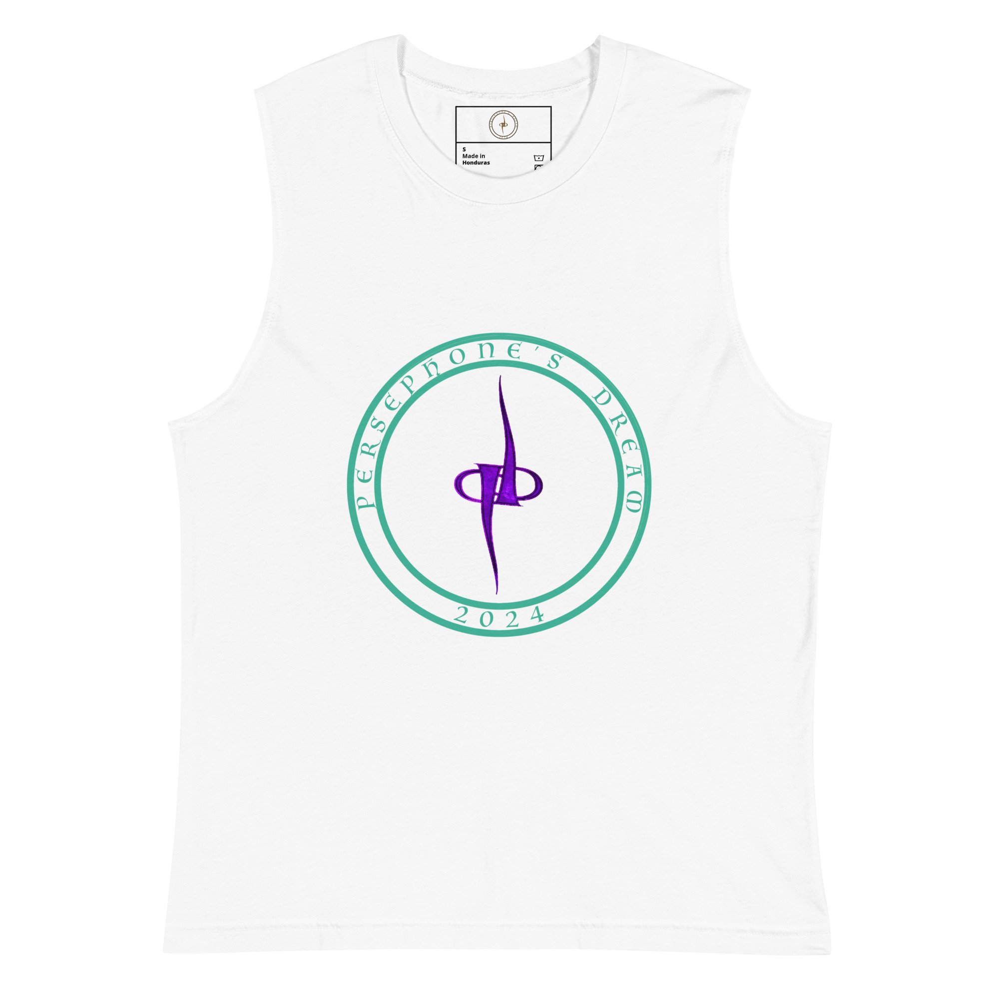 Persephone’s Dream PD Logo Unisex Muscle Shirt - Image 5