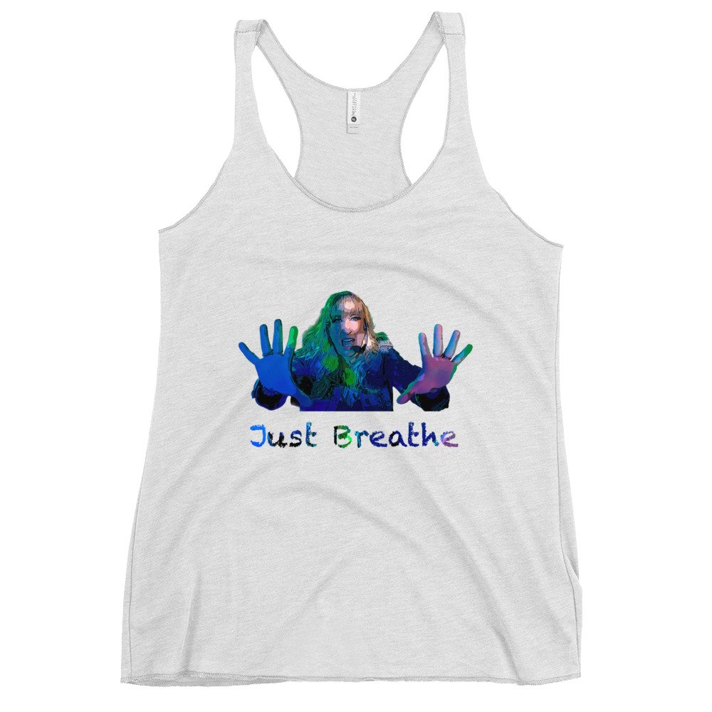 Persephone's Dream "Just Breathe" Women's Racerback