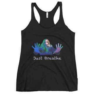 Persephone's Dream "Just Breathe" Women's Racerback