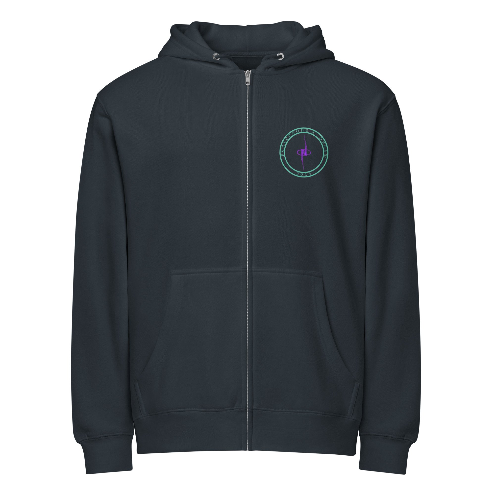 Persephone's Dream Full Zip Hoodie - Dark Colored - Image 5