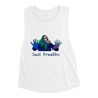 Persephone's Dream "Just Breathe" Ladies’ Muscle Tank
